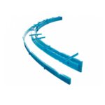 Molde para cordón Curvo | Cuneta Radio 8 Sorrento